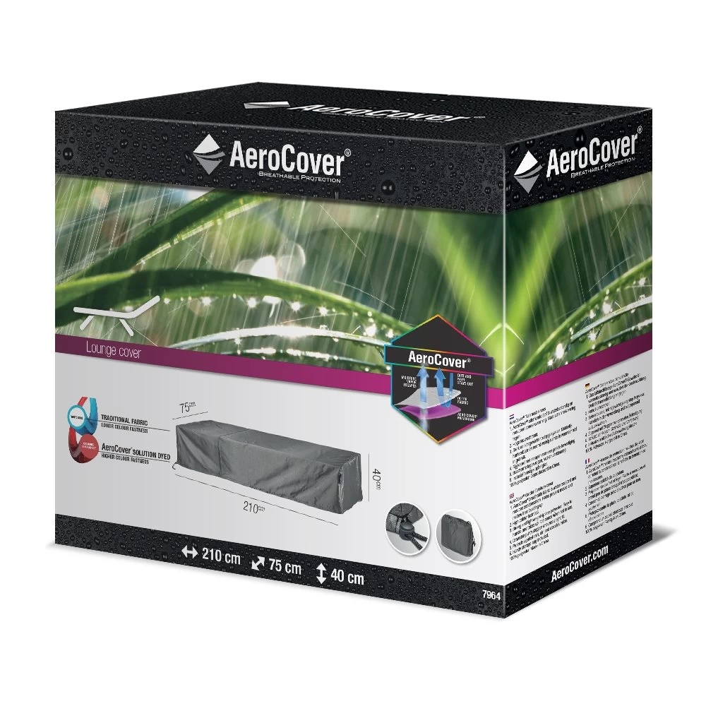 AeroCover Loungebedhoes 210 X 75 X 40 Cm - Image 2