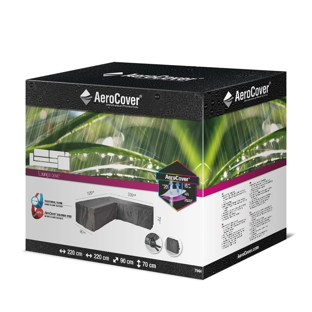 AeroCover Loungesethoes Hoekset 220 X 220 X 70 Cm - Image 2