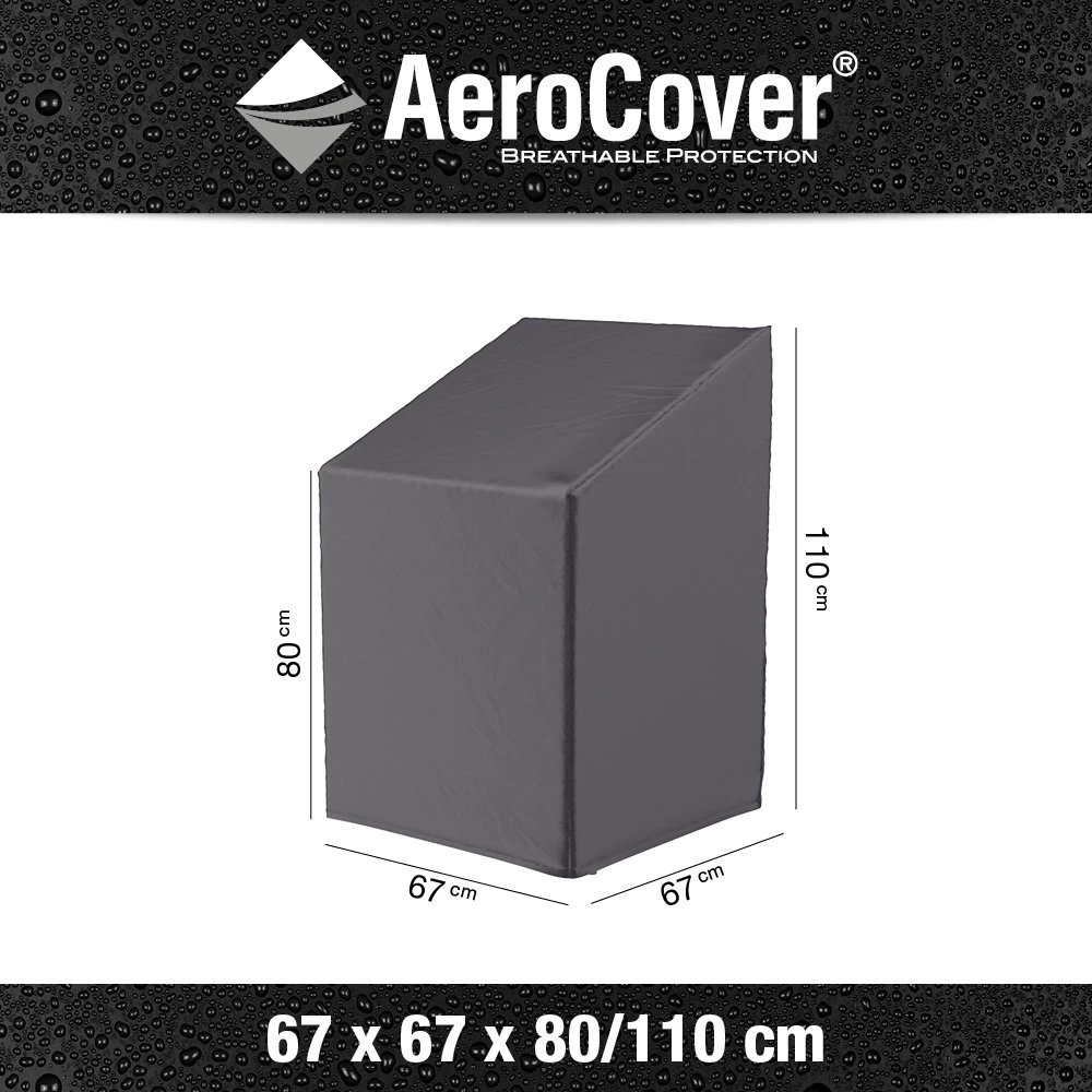 AeroCover Stapelstoelhoes/Gasveerstoelhoes 67 X 67 X 80/110 Cm - Image 4