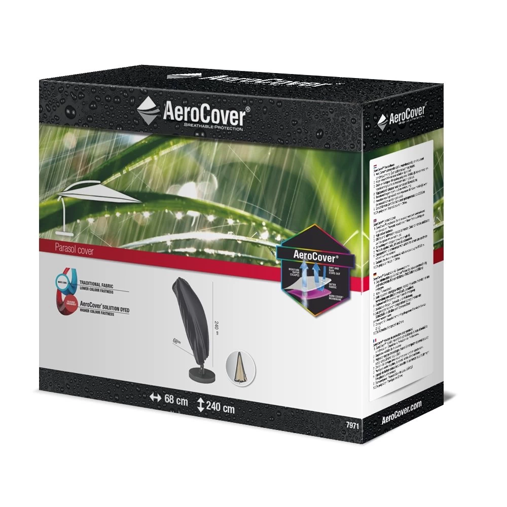 AeroCover Zweefparasolhoes H 240 X 68 Cm - Image 2