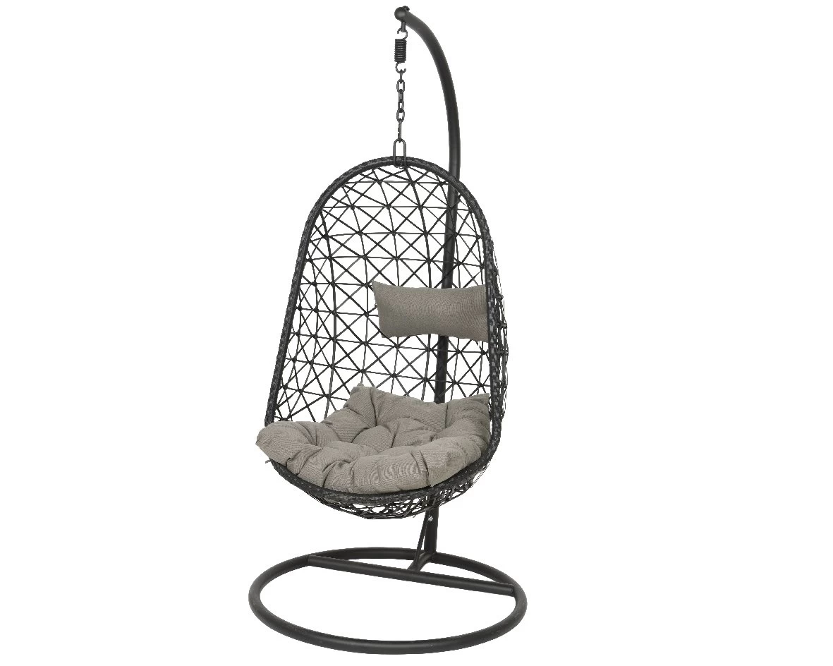 Bologna Hang-ei Wicker Zwart - Γ 95 X H 195 Cm