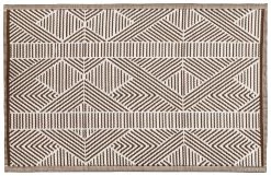Buitenkleed AZTEC Brown - 230 X 160 Cm