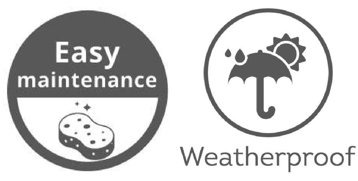 Charlotte Bijzet Tuintafel Antraciet - 51 X 51 X 43 Cm - Image 3