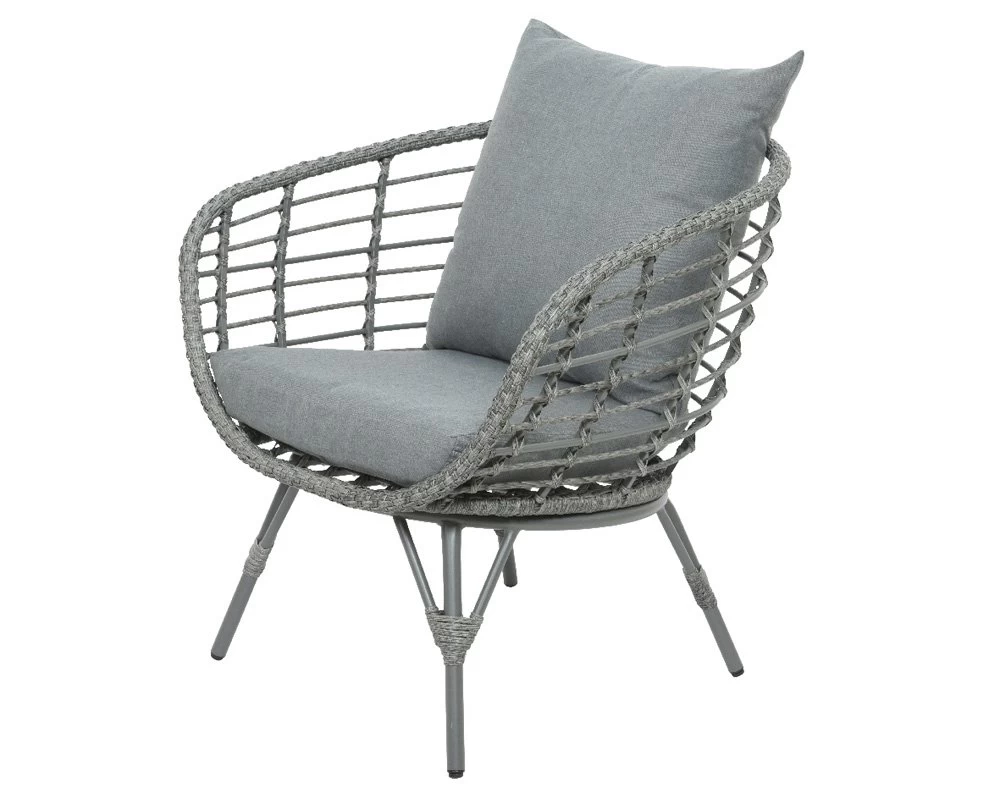 Evora Loungeset Grijs - 145 X 80 X 83 Cm - Image 5