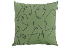 Hartman Faces Green Sierkussen 50x50x16