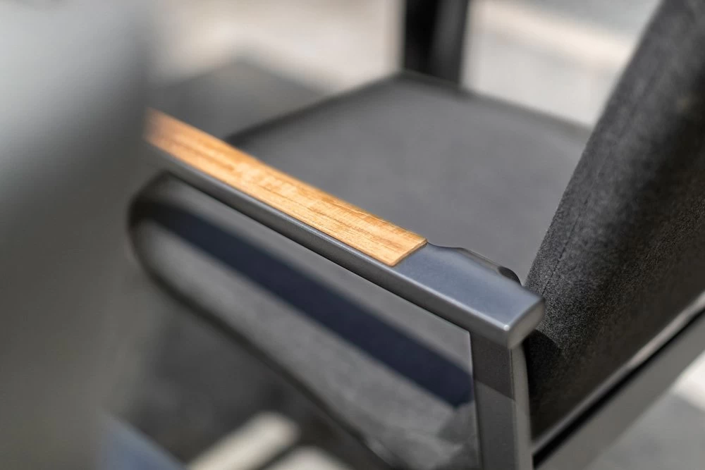 Kettler DIAMOND Stapelstoel (Sunbrella), Antra Sooty - Image 3