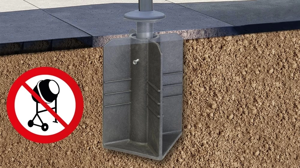 Platinum Ingraafvoet Zonder Beton - Image 2