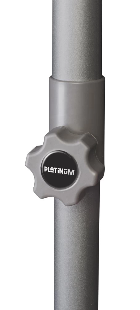 Platinum Middenstokparasol Lisboa ร 300 Cm Taupe - Image 3