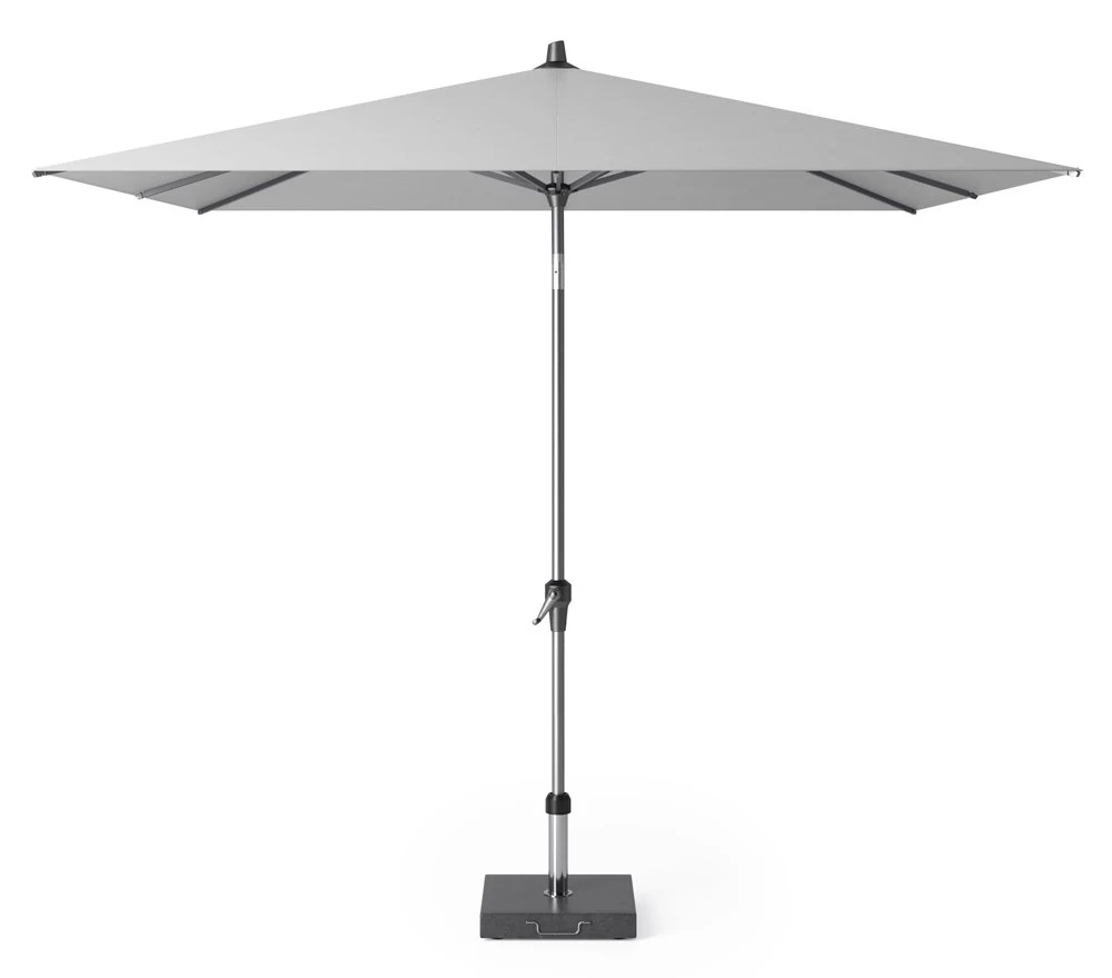 Platinum Middenstokparasol Riva 250 X 250 Cm Lichtgrijs