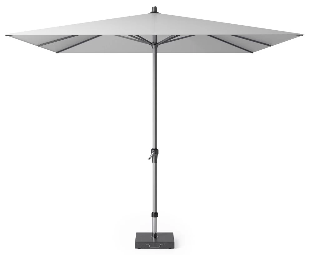 Platinum Middenstokparasol Riva 275 X 275 Cm Lichtgrijs