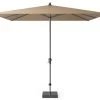 Platinum Middenstokparasol Riva 275 X 275 Cm Taupe