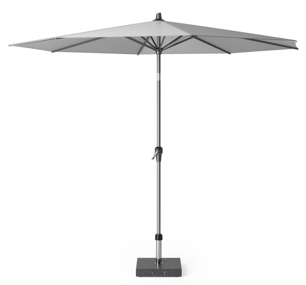 Platinum Middenstokparasol Riva Ø 300 Cm Lichtgrijs
