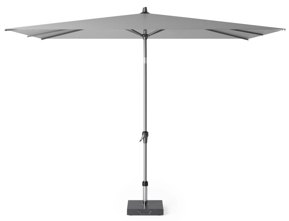 Platinum Middenstokparasol Riva 300 X 200 Cm Lichtgrijs