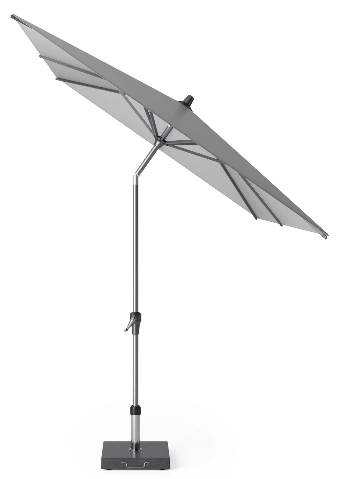 Platinum Middenstokparasol Riva 300 X 200 Cm Lichtgrijs - Image 2