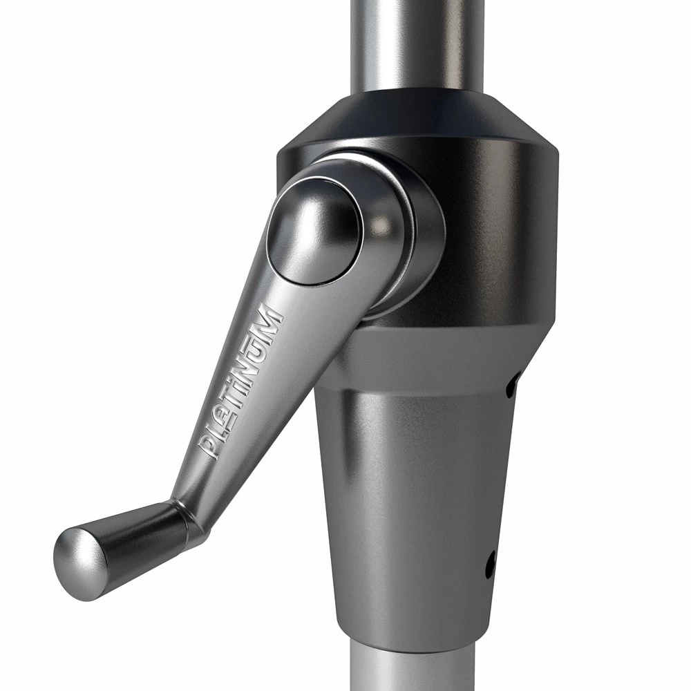 Platinum Middenstokparasol Riva ร 350 Cm Lichtgrijs - Image 2