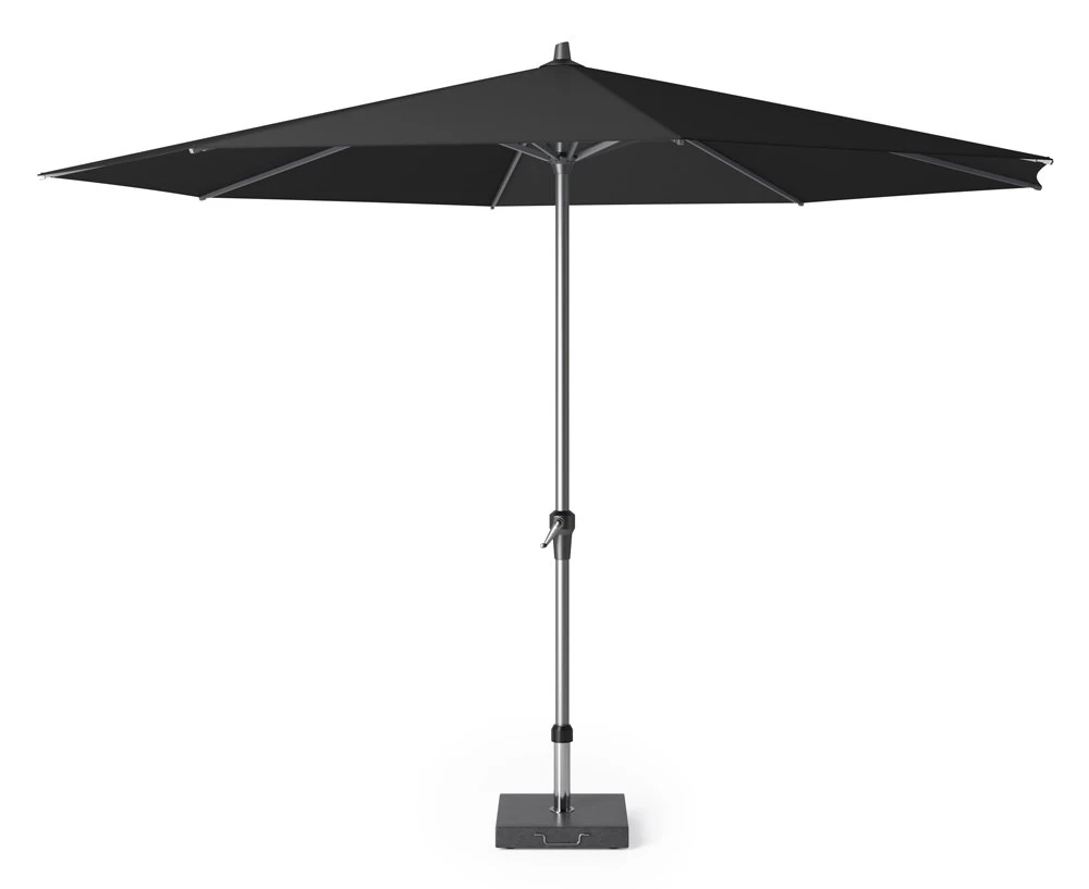 Platinum Middenstokparasol Riva ร 350 Cm Zwart