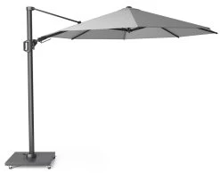Platinum Zweefparasol Challenger T² Ø 350 Cm Lichtgrijs