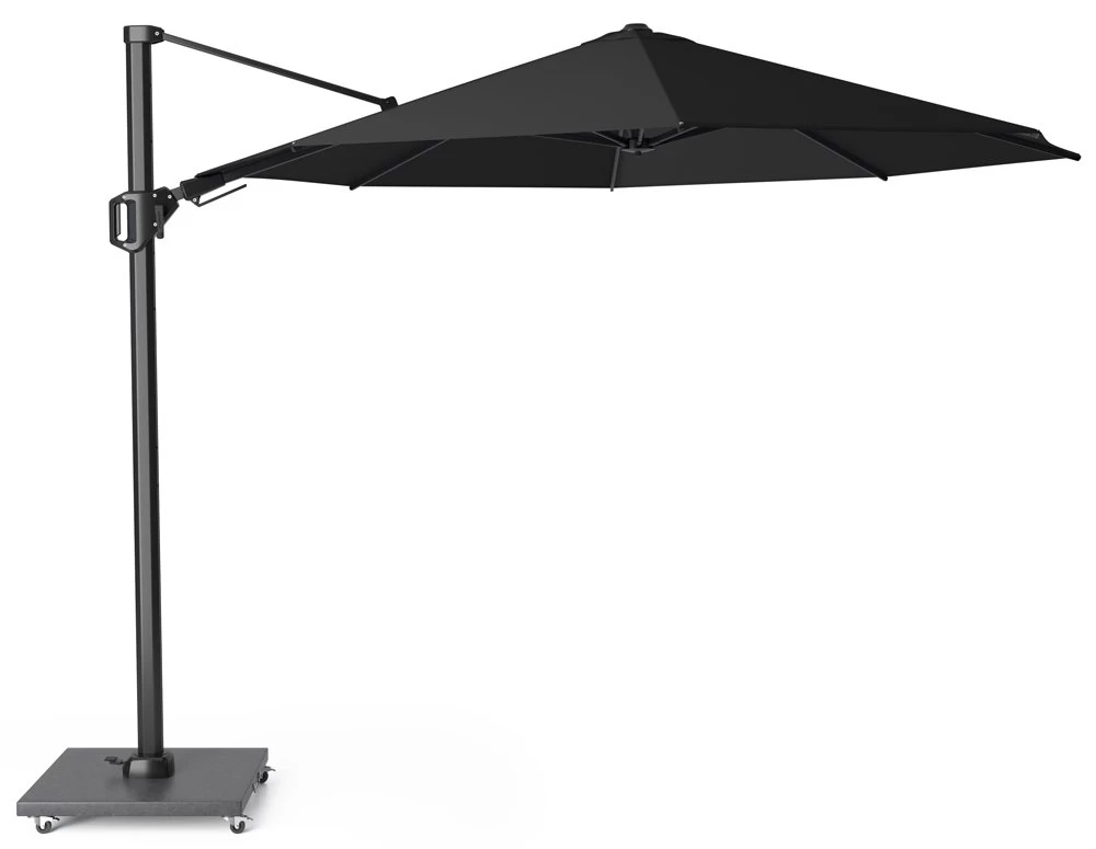 Platinum Zweefparasol Challenger T² Ø 350 Cm Zwart