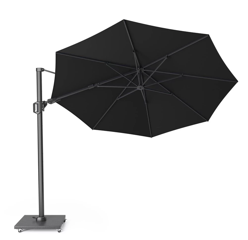 Platinum Zweefparasol Challenger T² Ø 350 Cm Zwart - Image 2