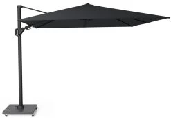 Platinum Zweefparasol Challenger T² Premium 300 X 300 Cm Jet Black