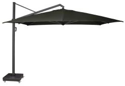 Platinum Zweefparasol Icon Premium 400 X 300 Cm Faded Black
