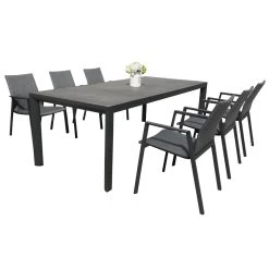 Royal Seasons ALORA Dining Set Met 6 Stoelen