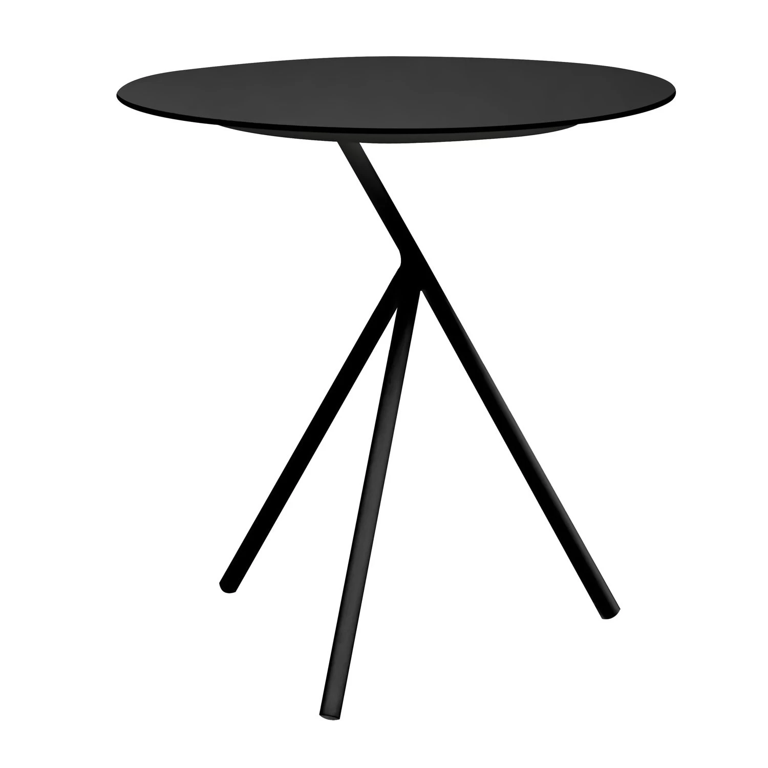 Royal Seasons Aluminium Bijzettafel Zwart - ร 52 X H 52 Cm