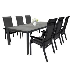 Royal Seasons PORTO Dining Set Met 6 Stoelen