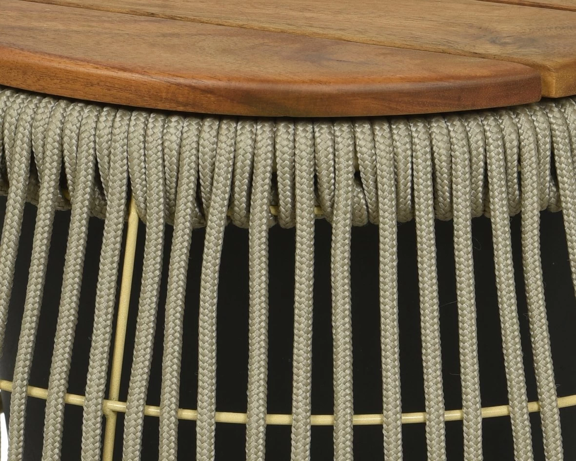 Seville Bijzet Tuintafel Beige - Γ 40 X H 49 Cm - Image 2