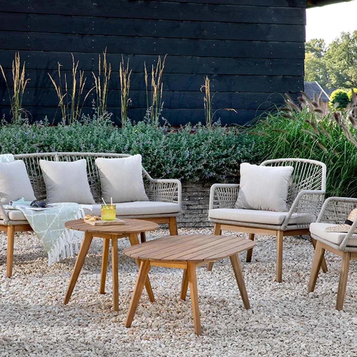 Seville Tuintafel Acacia - 97 X 57 X 40 Cm - Image 3