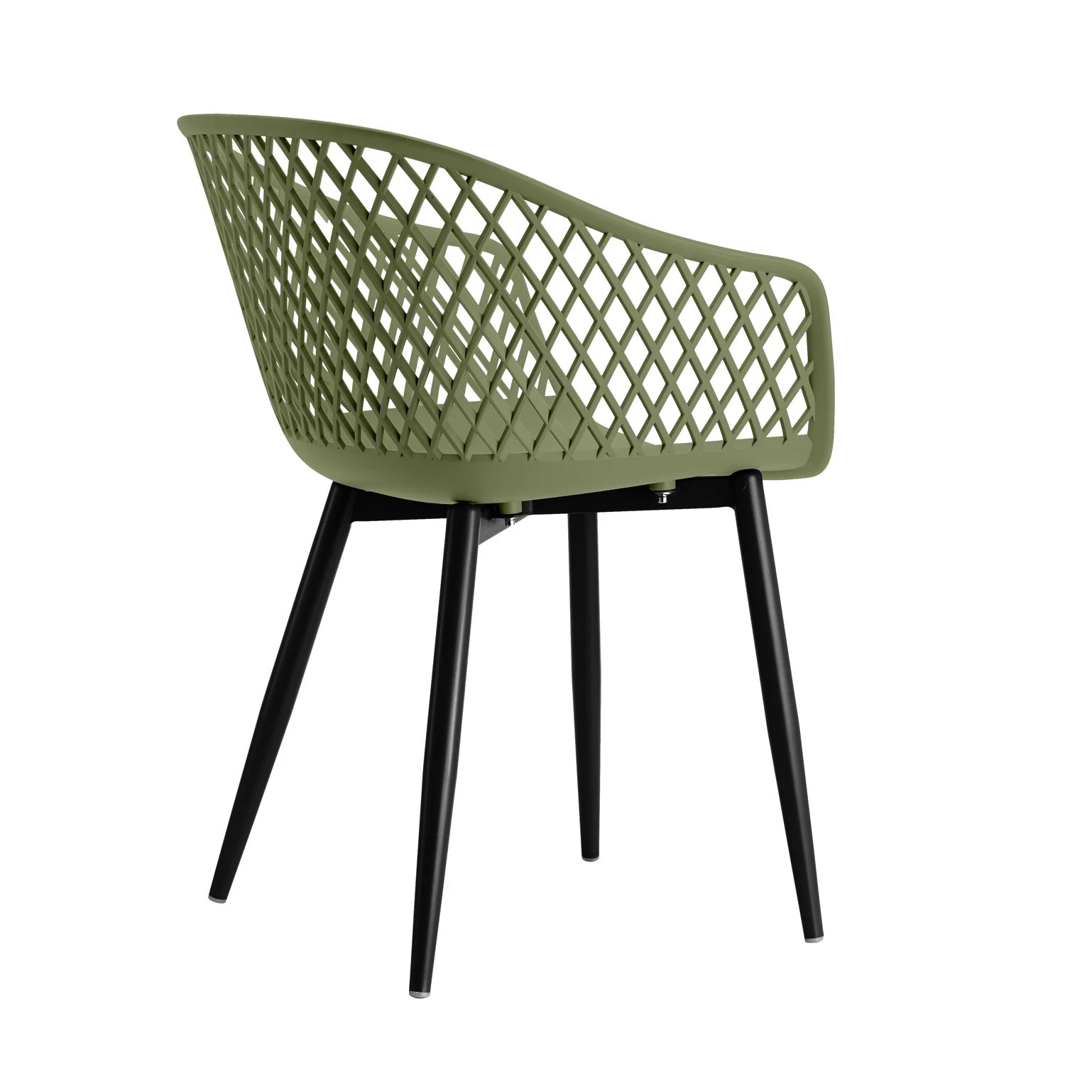 Tuinstoel WEBBING Olijfgroen - Image 3