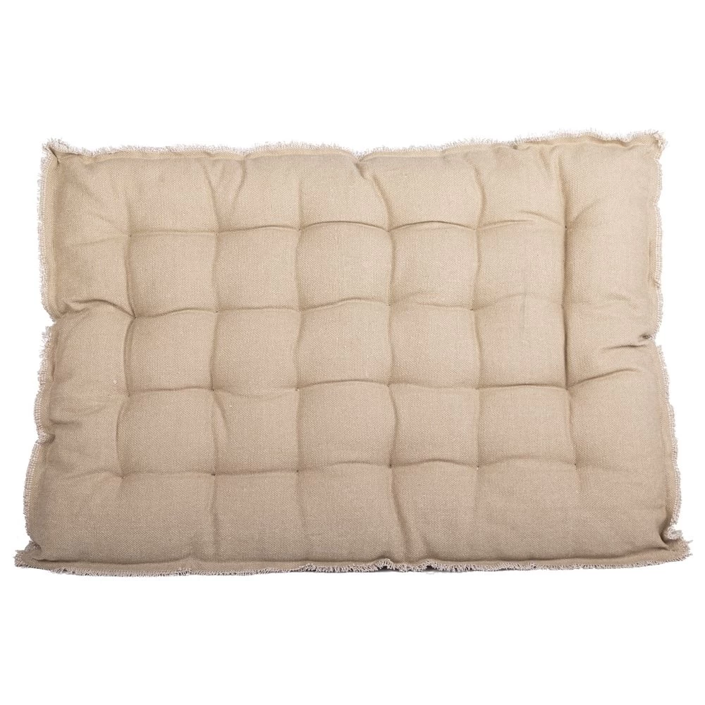 Palletkussen RAFFELED Natural - 120 X 80 X 8 Cm